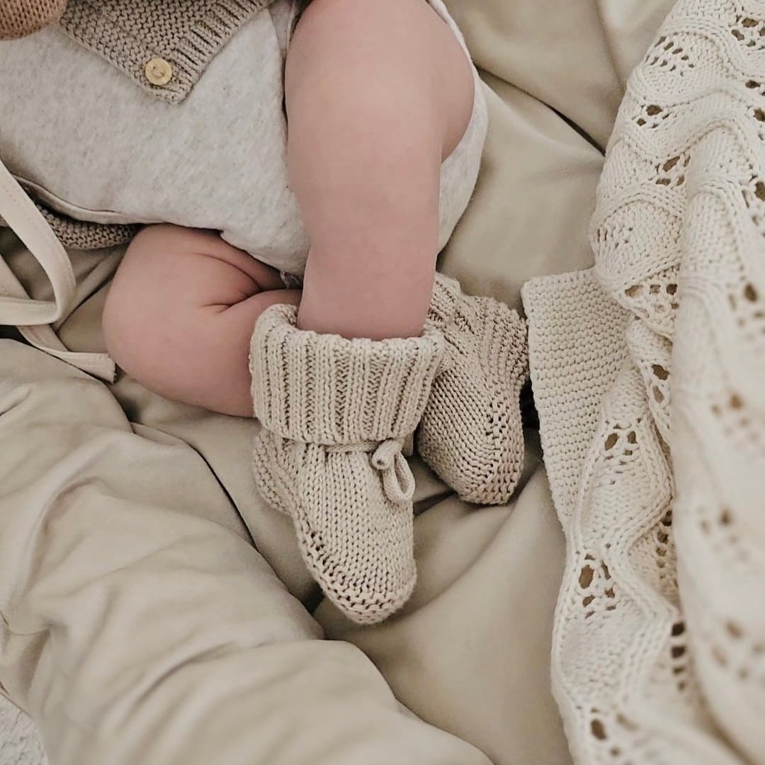 Baby Booties 'SAND'