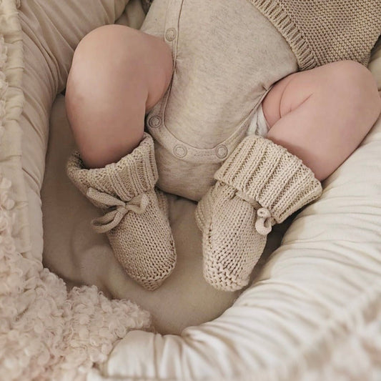 Baby Booties 'SAND'